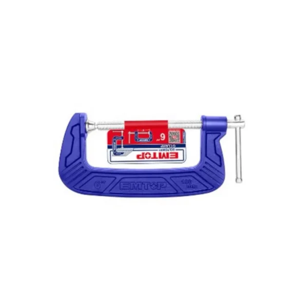 Prensa Sargento Tipo G 150mm 6 Pulgadas Emtop Industrial