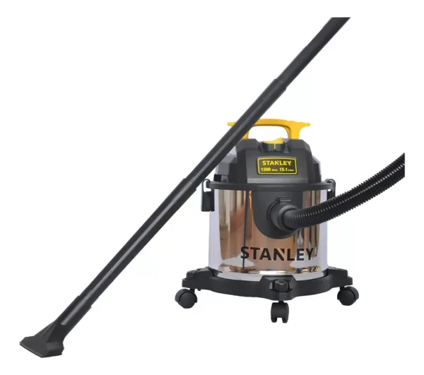 Aspiradora Stanley 1300watt 15 L Sl19301-4b Polvo Y Agua - Imagen 5
